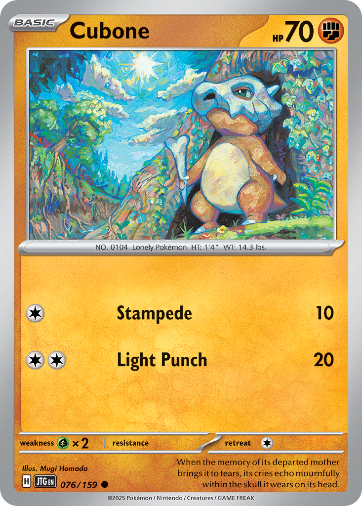 Cubone - 076/159 - EN