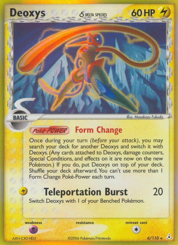 Deoxys - 6/110 - EN Deoxys - 6/110 - EN