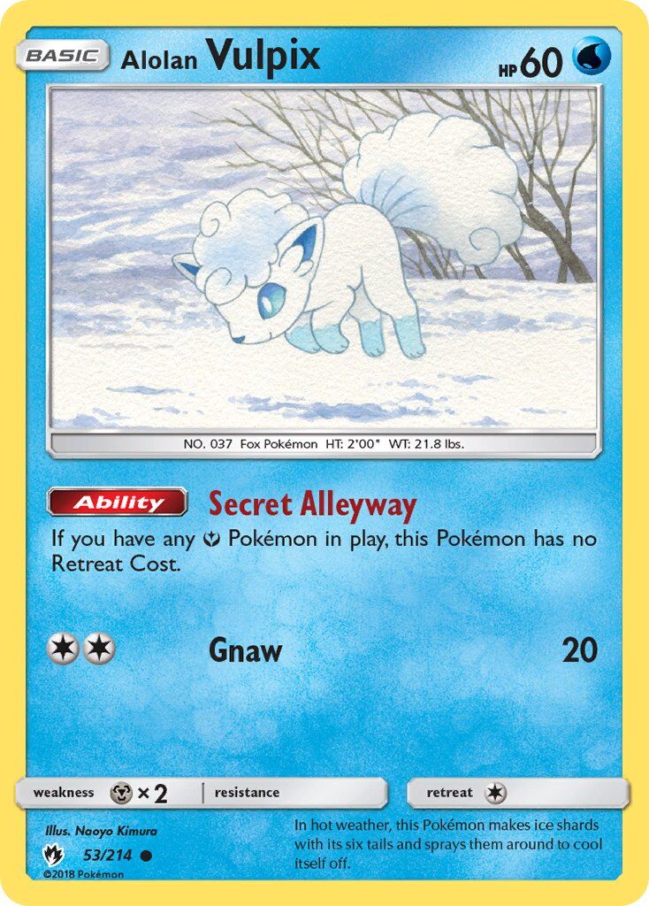 Alolan Vulpix - 53/214 - EN