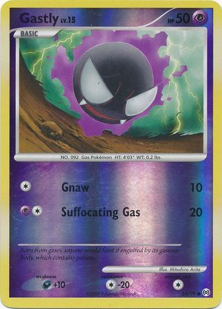 Gastly - 64/99 - Reverse Holo - EN