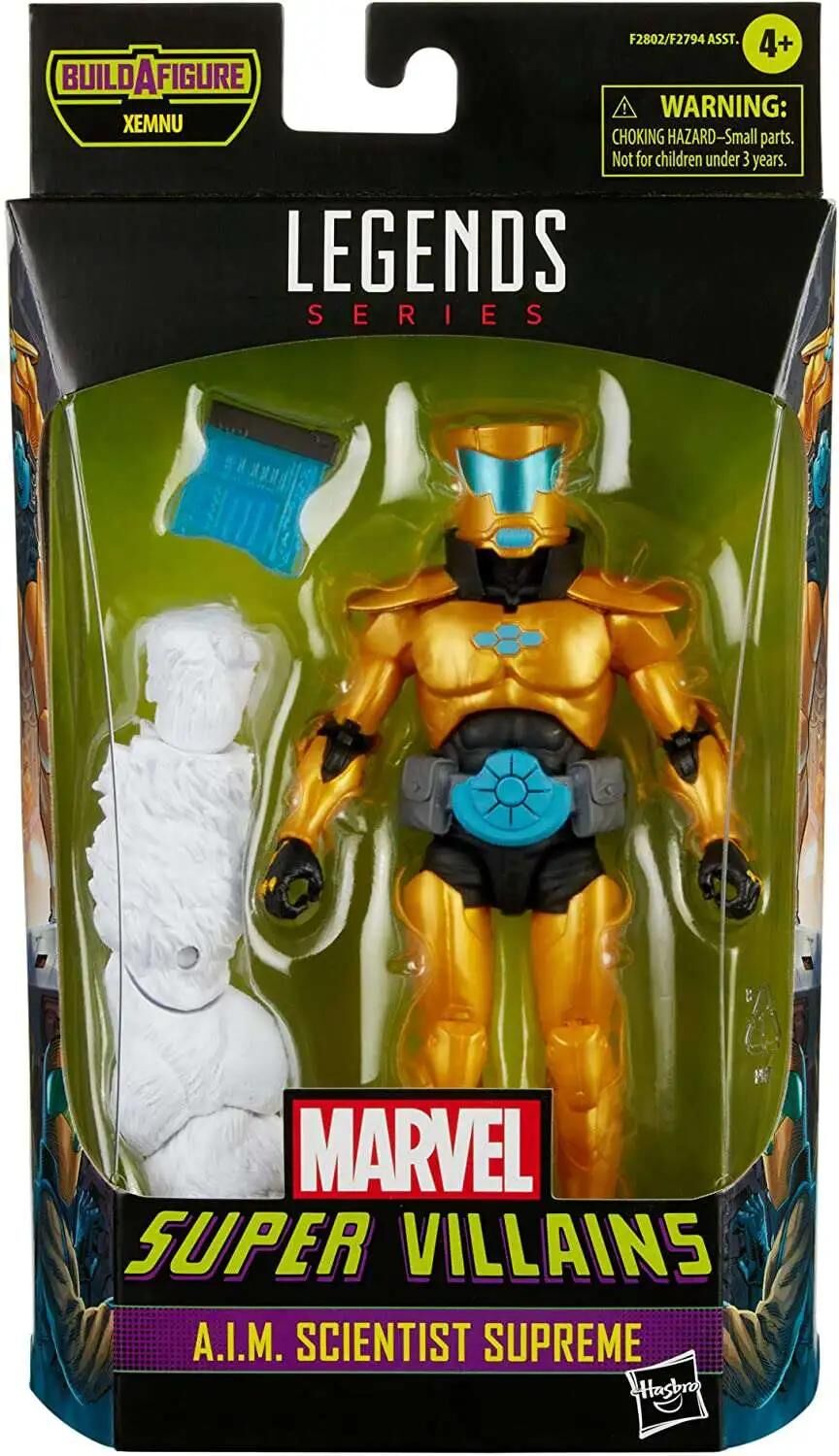 Super Villains Marvel Legends Xemnu Series A.I.M. Scientist Supreme Action Figure