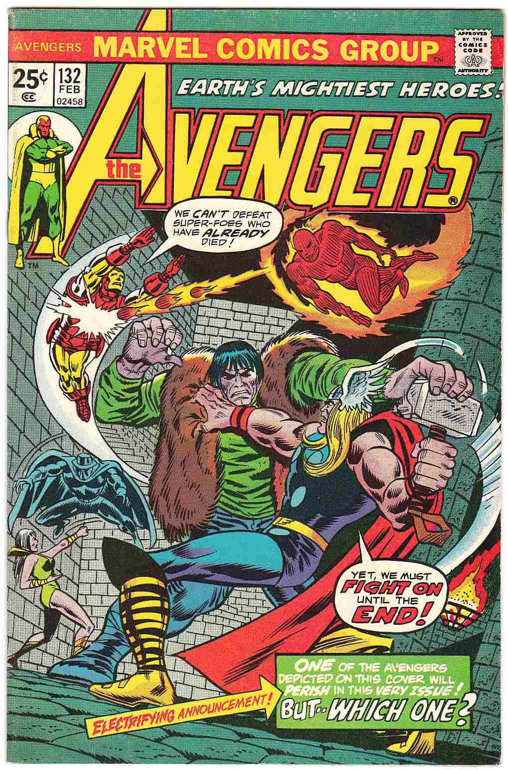 avengers_132 Avengers #132