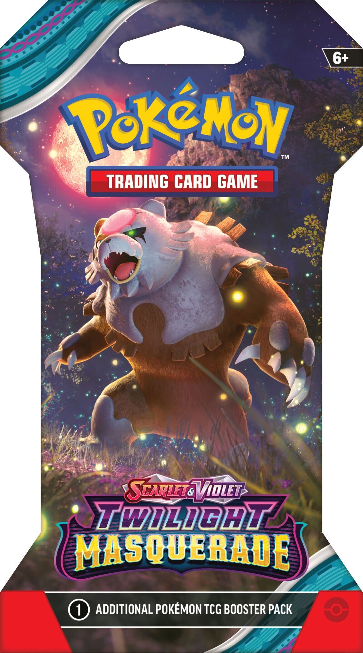Pokémon TCG: Scarlet & Violet Twilight Masquerade Sleeved Booster Pack (10 Cards) - EN Pokémon TCG: Scarlet & Violet Twilight Masquerade Sleeved Booster Pack (10 Cards) - EN