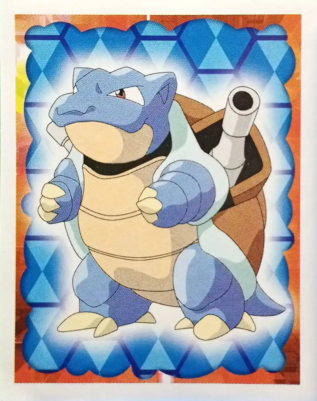 Blastoise - 9 - Merlin Sticker Series 1 Blastoise - 9 - Merlin Sticker Series 1