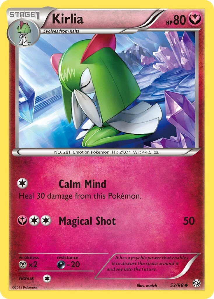 Kirlia - 53/98 - EN