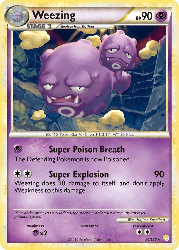 Weezing - 34/123 - EN