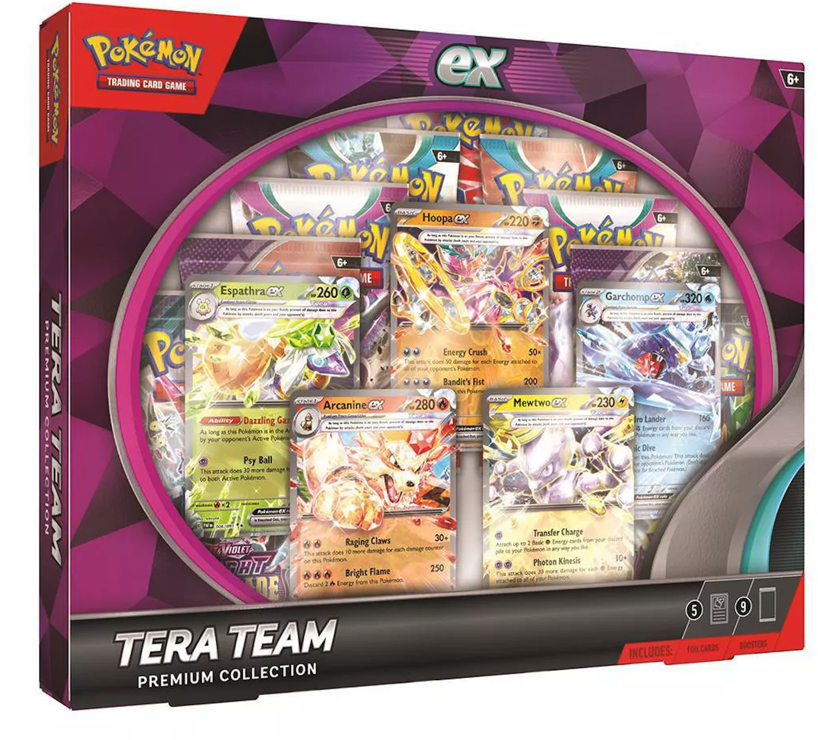 Pokémon TCG: Tera Team ex Premium Collection Box - EN Pokémon TCG: Tera Team ex Premium Collection Box - EN