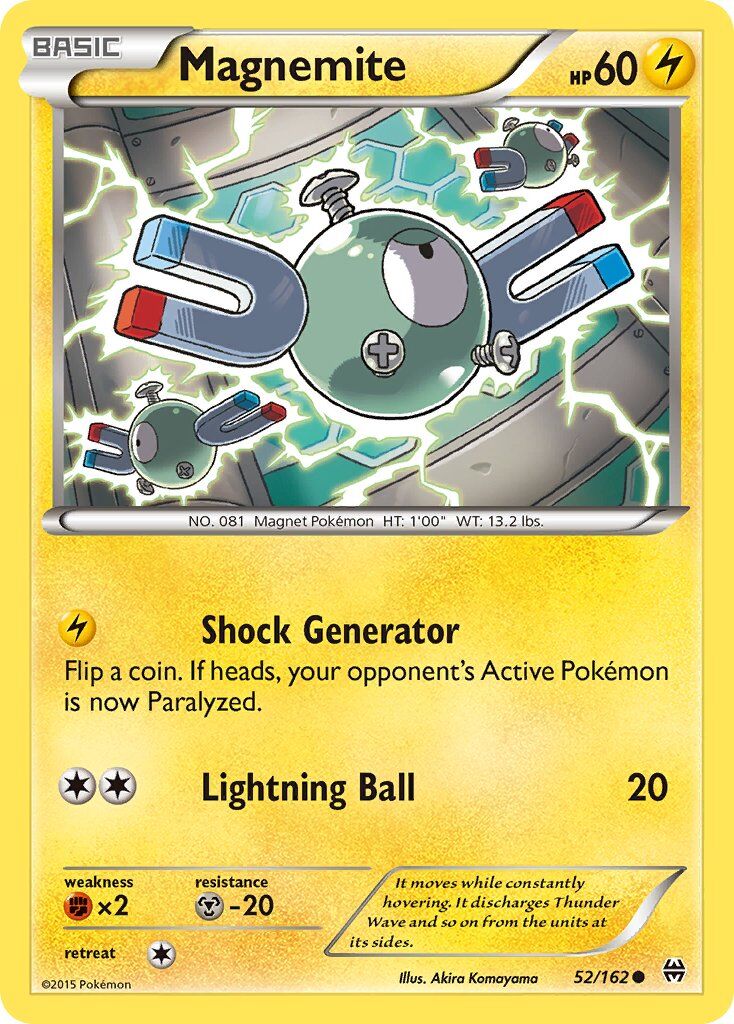 Magnemite - 52/162 - EN