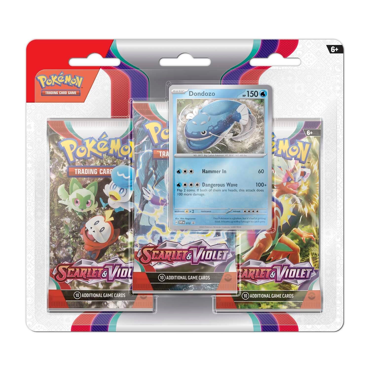 dondozo Pokémon TCG: Scarlet & Violet Collection Blister Dondozo - EN