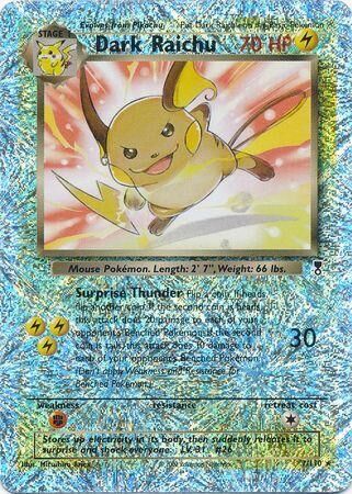 Dark Raichu - 7/110 - Reverse Holo - EN Dark Raichu - 7/110 - Reverse Holo - EN