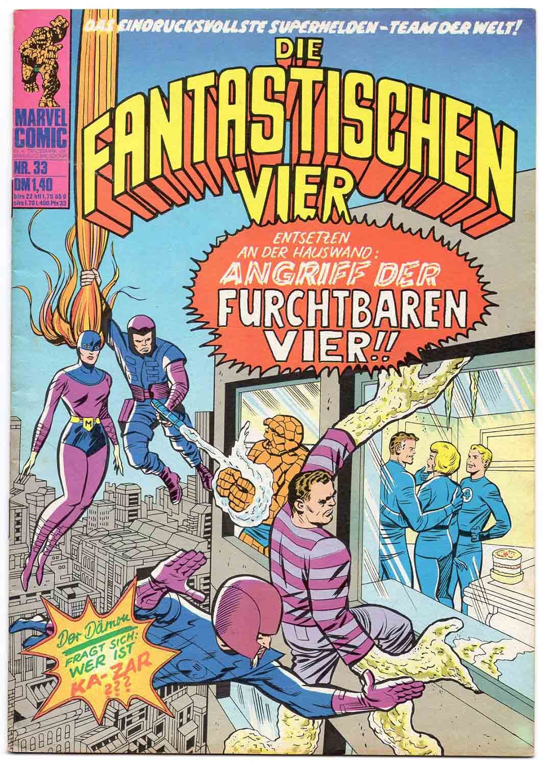 Die Fantastischen Vier #33