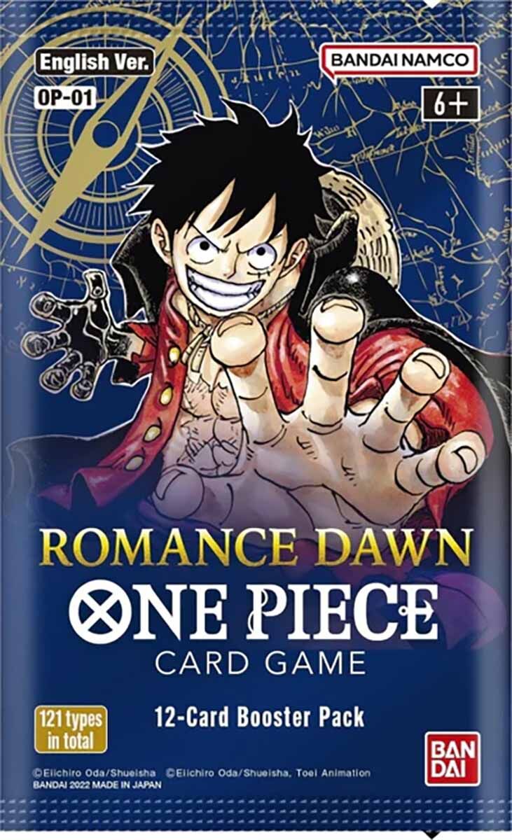 Romance Dawn OP-01 Booster Pack- One Piece Card Game - EN Romance Dawn OP-01 Booster Pack- One Piece Card Game - EN