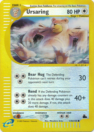 Ursaring - 110/144 - Reverse Holo - EN Ursaring - 110/144 - Reverse Holo - EN
