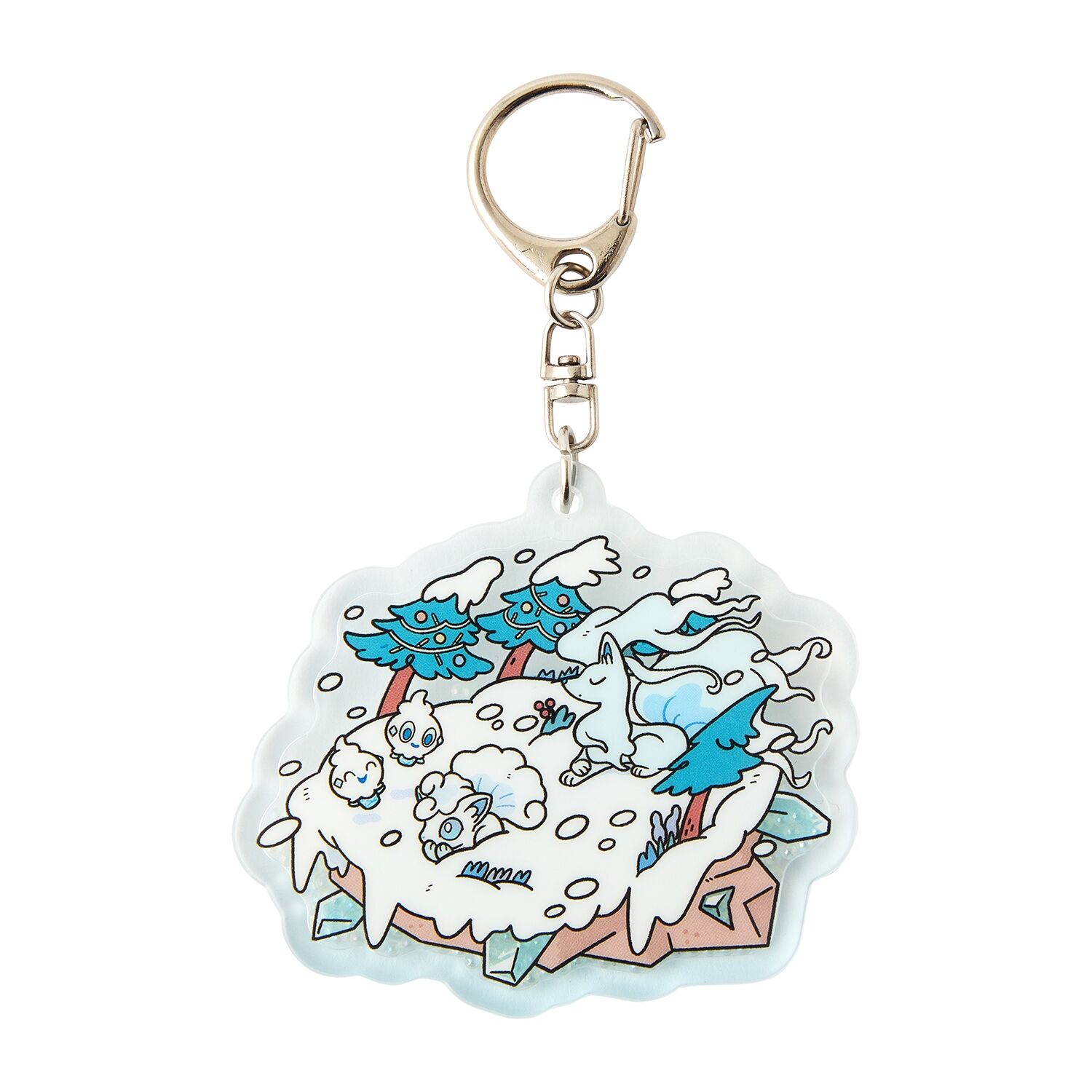 Pokemon Shaka Shaka Acrylic Keychain Collection OTENKI TEAM (1 Random)