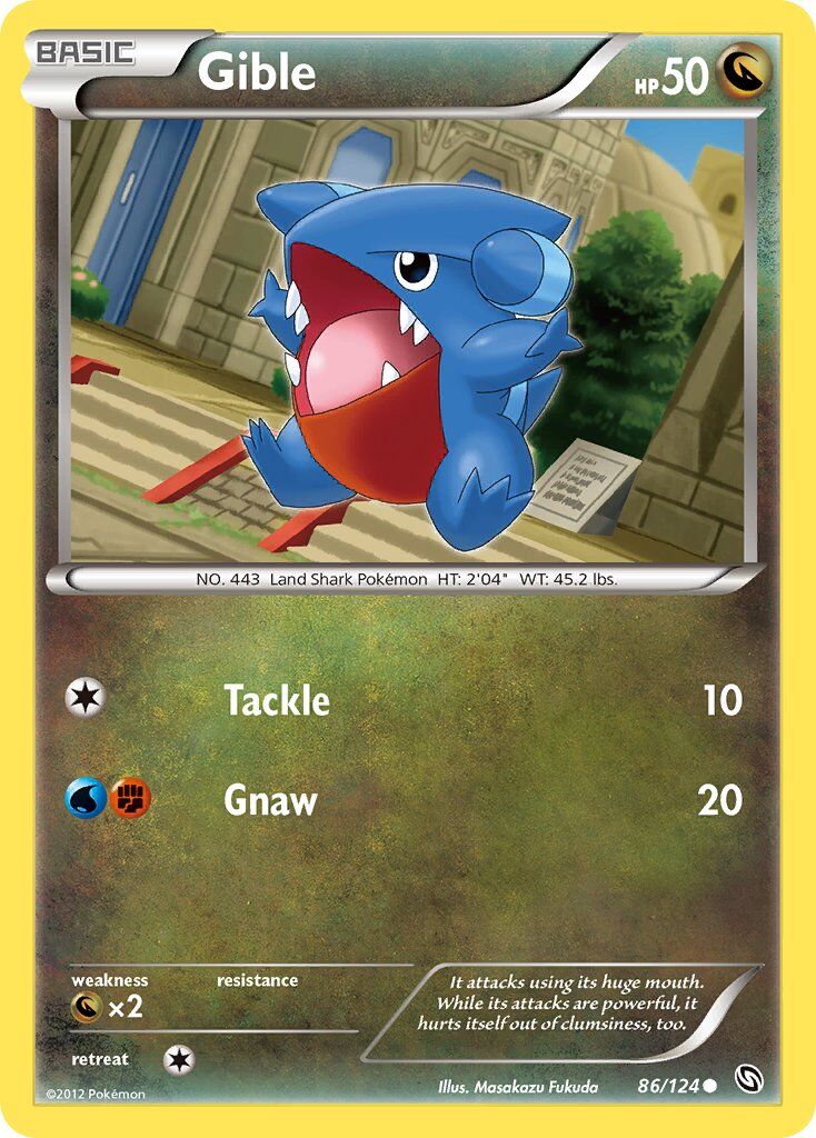 Gible - 86/124 - EN