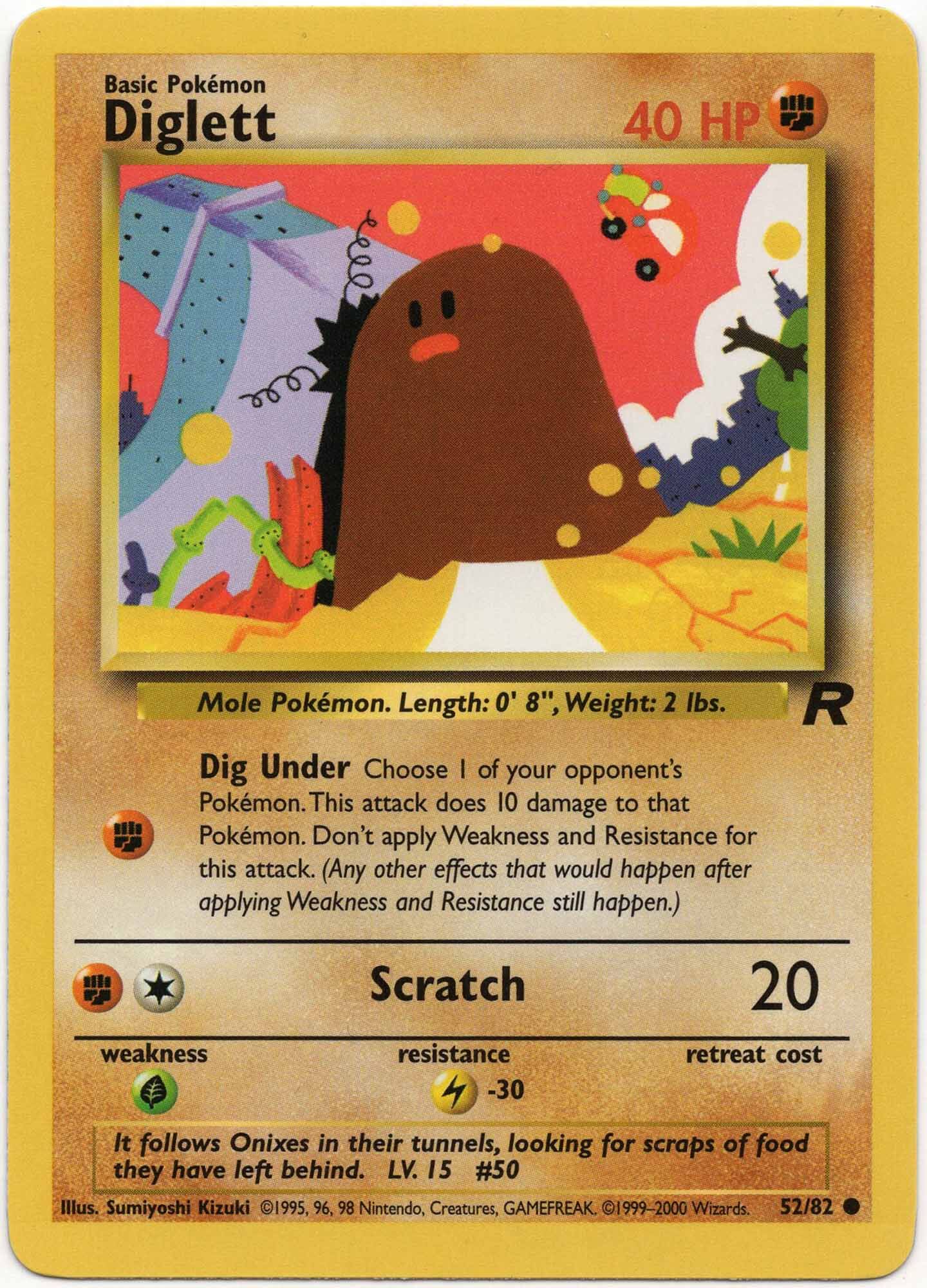 Diglett - 52/82 - Pokémon TCG