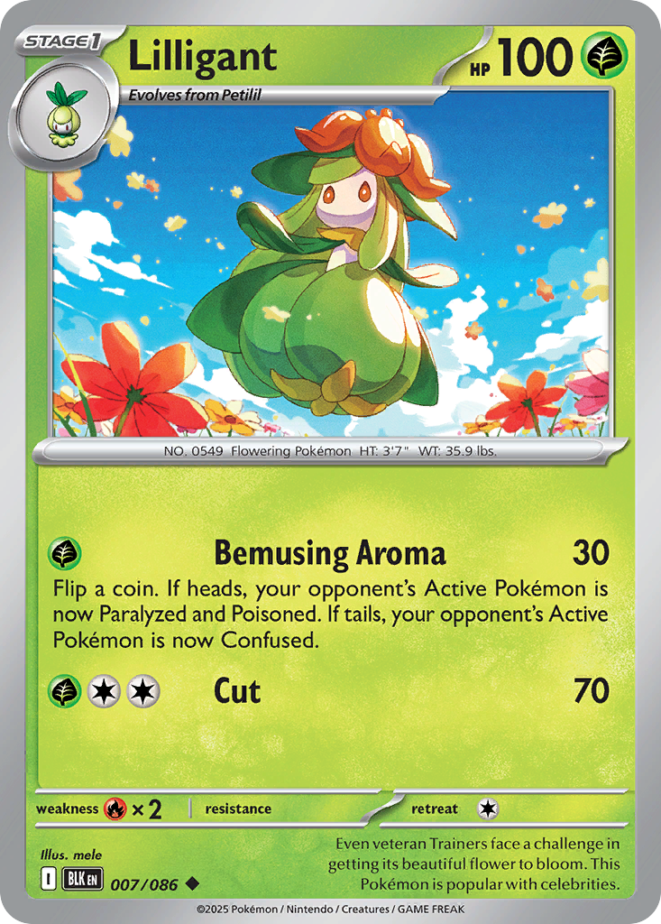 Lilligant - 007/086 - EN