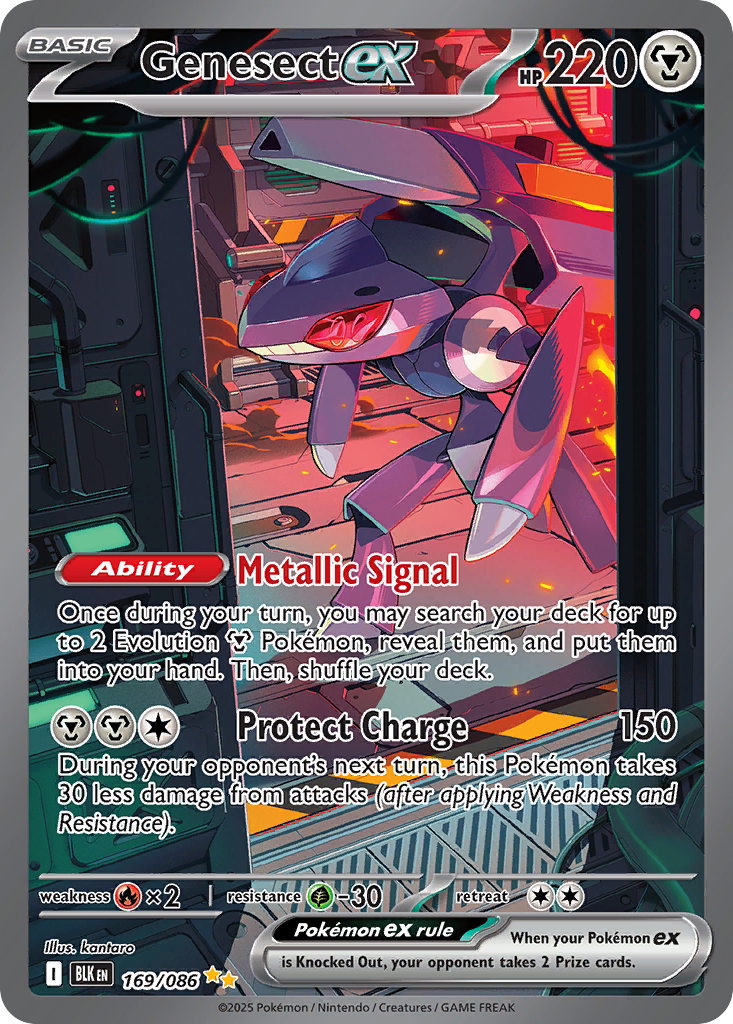 Genesect ex - 169/086 - EN
