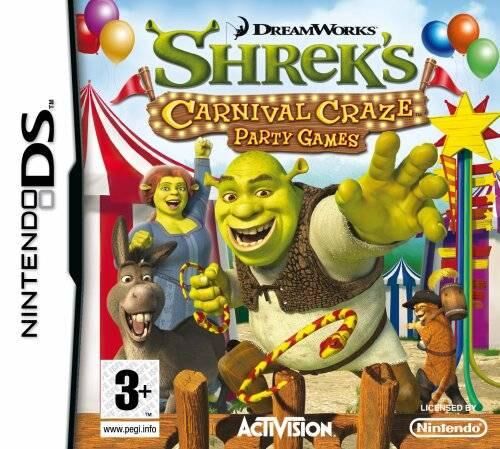 Shrek's Carnival Craze - Nintendo DS - DE