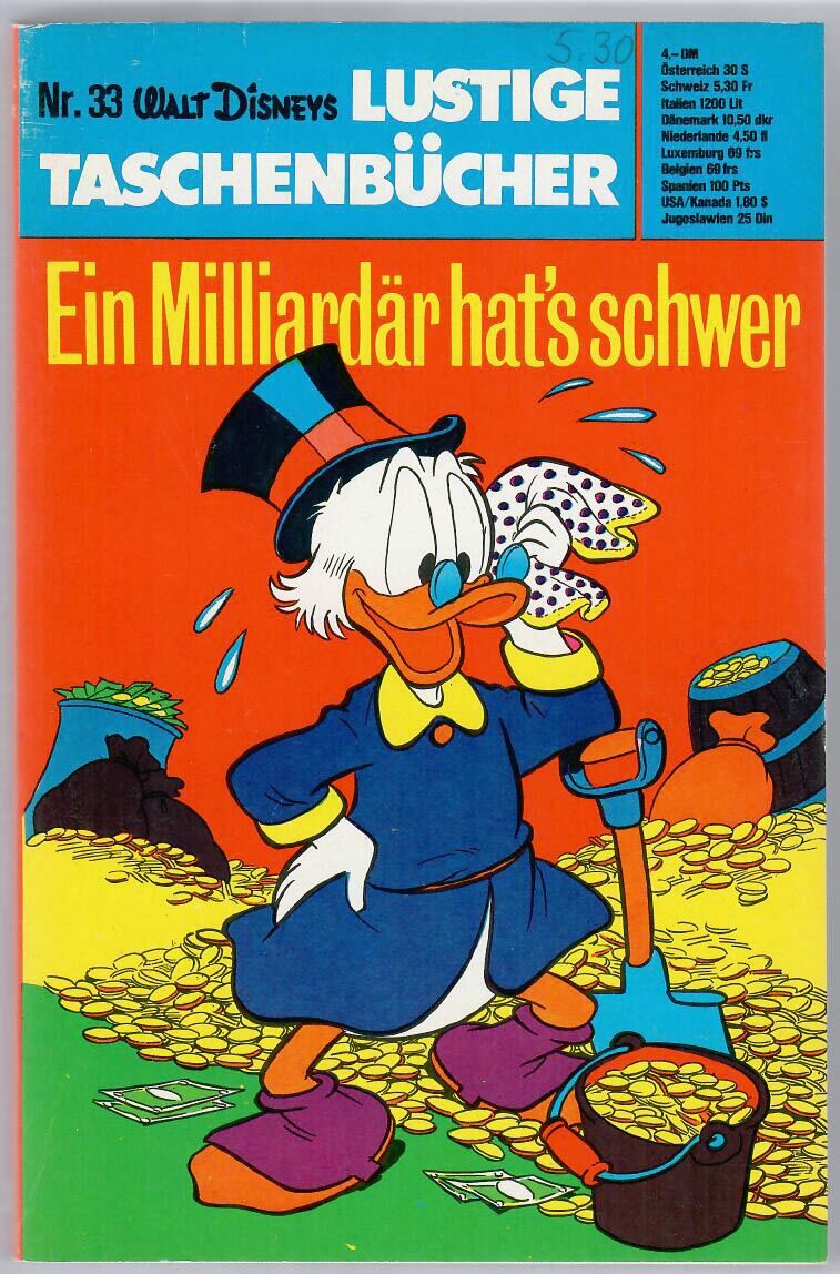 lustiges_taschenbuch_33 Walt Disneys Lustige Taschenbücher LTB #33