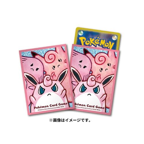 Pokemon Sleeves / Hüllen - Chansey, Wigglytuff & Clefable Pokemon Sleeves / Hüllen - Chansey, Wigglytuff & Clefable