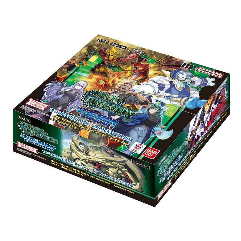 Chain of Liberation EX08 Booster Display (24) - Digimon Card Game - EN Chain of Liberation EX08 Booster Display (24) - Digimon Card Game - EN