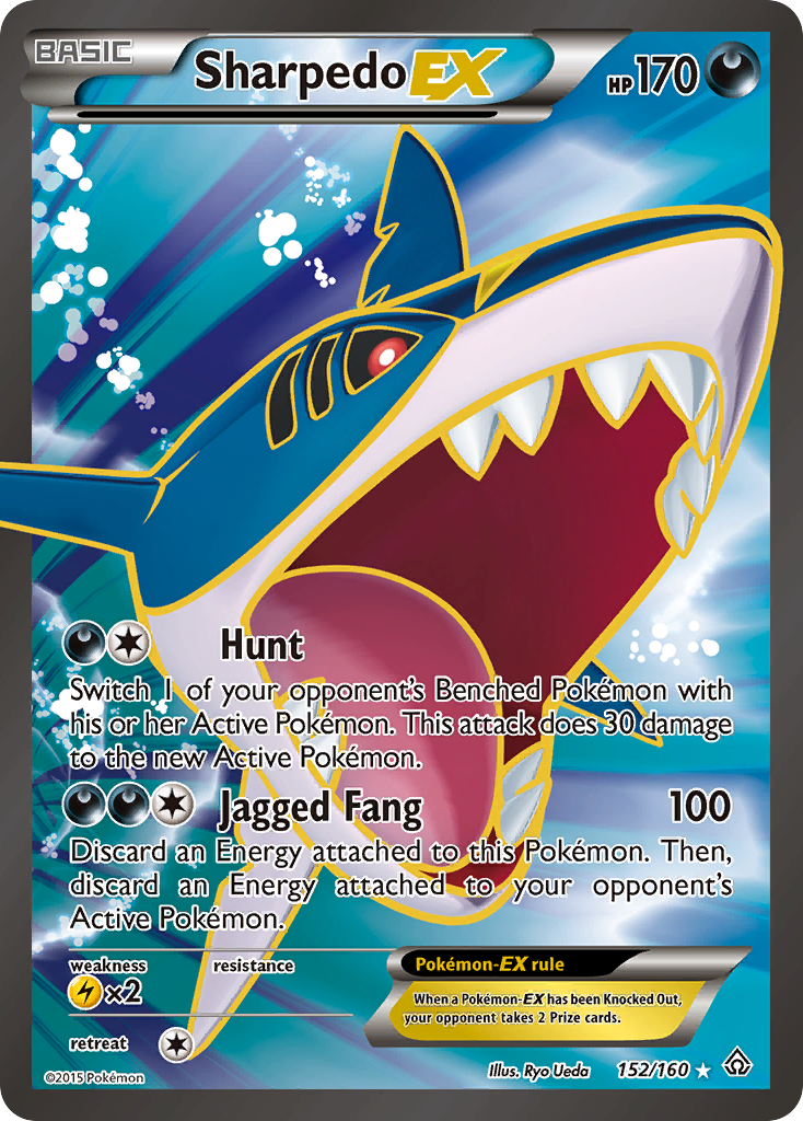 Sharpedo-EX - 152/160 - EN Sharpedo-EX - 152/160 - EN