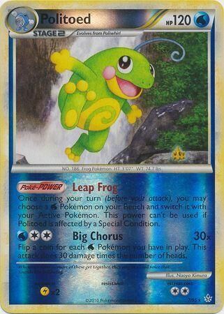 Politoed - 7/95 - Reverse Holo - EN Politoed - 7/95 - Reverse Holo - EN