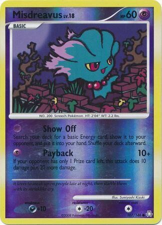 Misdreavus - 107/146 - Reverse Holo - EN Misdreavus - 107/146 - Reverse Holo - EN