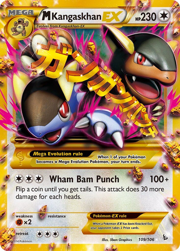 M Kangaskhan-EX - 109/106 - EN M Kangaskhan-EX - 109/106 - EN
