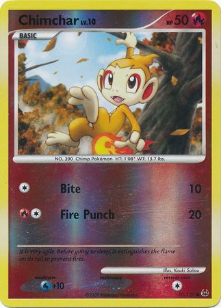 Chimchar - 70/127 - Reverse Holo - EN