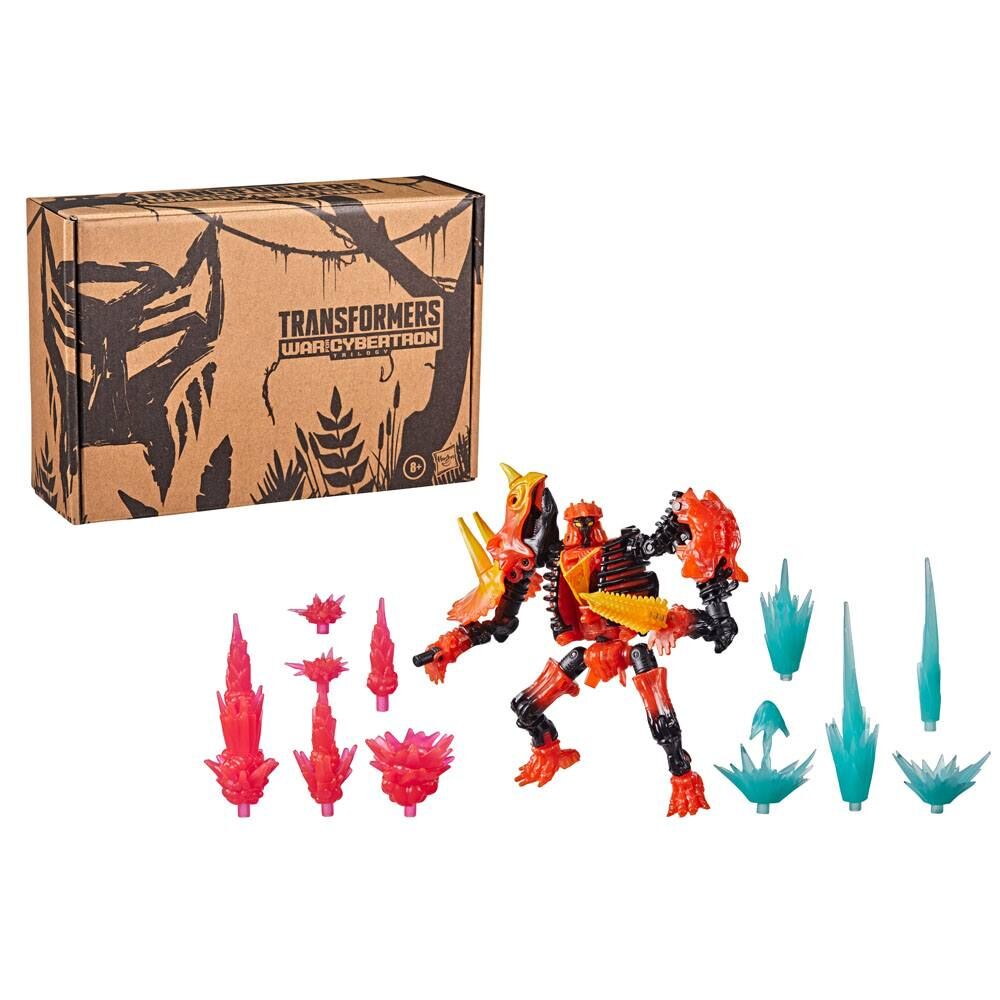 Transformers Generations War for Cybertron Deluxe Actionfigur 2021 Tricranius Beast Power Exclusive