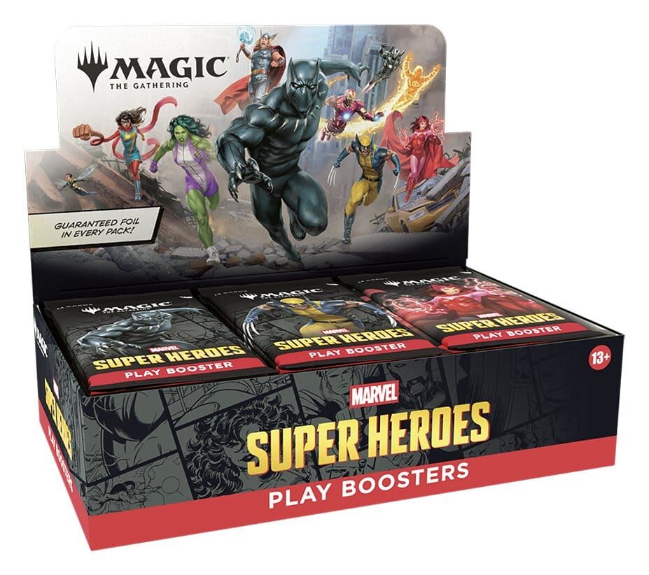 Magic the Gathering - Marvel Super Heroes Play-Booster Display (30) - EN