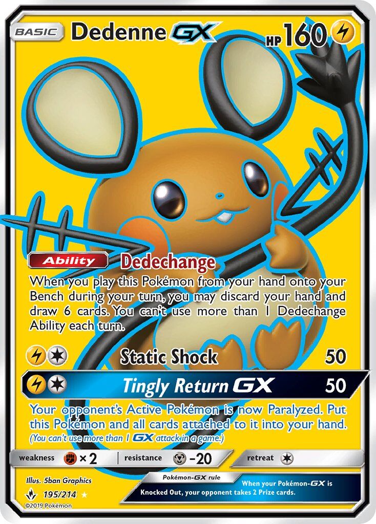 Dedenne-GX - 195/214 - EN Dedenne-GX - 195/214 - EN