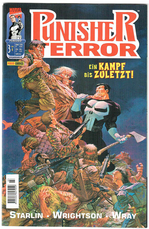 Punisher Terror #1-4 komplett