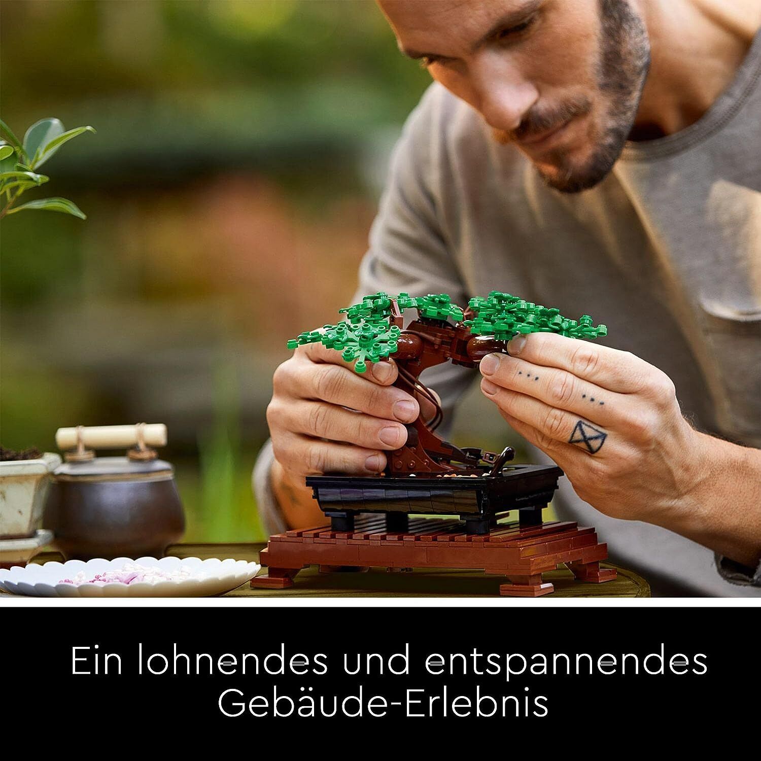 LEGO 10281 Icons Bonsai Baum Set für Erwachsene