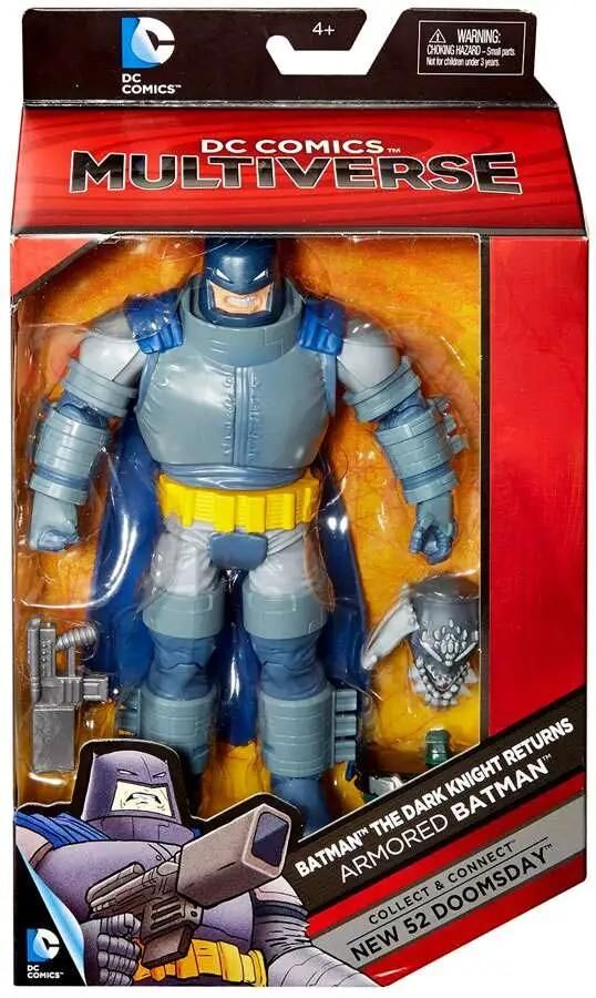 DC Batman: Dark Knight Returns Multiverse New 52 Doomsday Series Armored Batman Action Figure DC Batman: Dark Knight Returns Multiverse New 52 Doomsday Series Armored Batman Action Figure