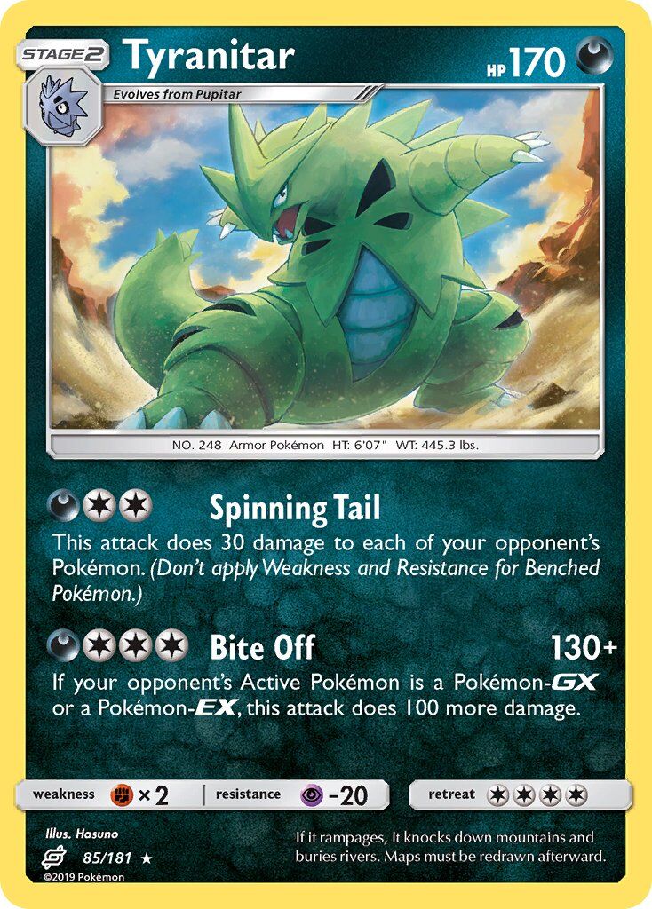 Tyranitar - 85/181 - EN Tyranitar - 85/181 - EN