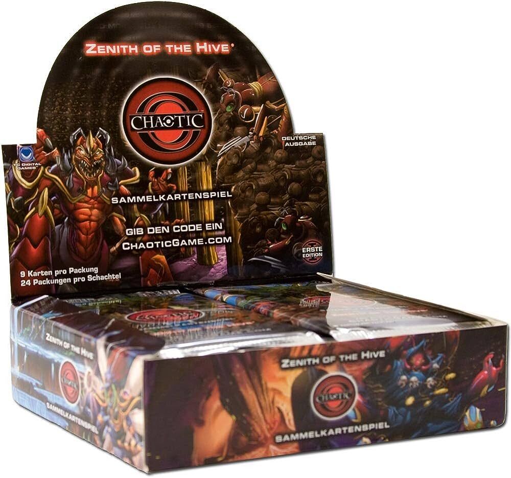 Chaotic Kartenspiel Booster Box - Zenith of the Hive - DE Chaotic Kartenspiel Booster Box - Zenith of the Hive - DE