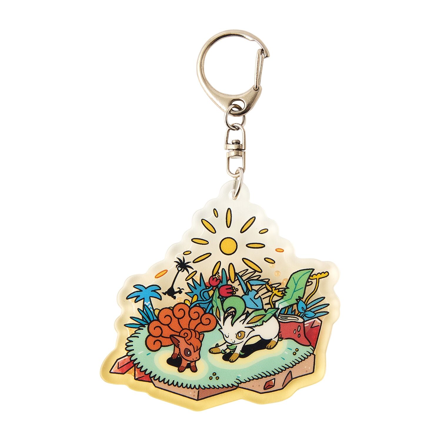 Pokemon Shaka Shaka Acrylic Keychain Collection OTENKI TEAM (1 Random)