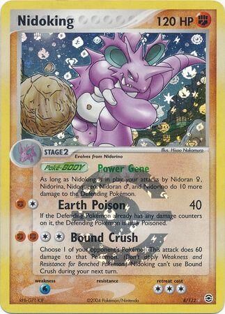 Nidoking - 8/112 - Reverse Holo - EN Nidoking - 8/112 - Reverse Holo - EN