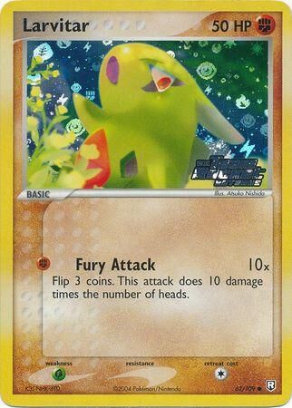 Larvitar - 62/109 - Reverse Holo - EN