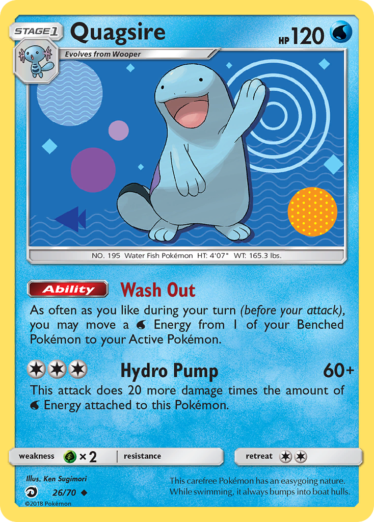 Quagsire - 26/109 - Reverse Holo - EN Quagsire - 26/109 - Reverse Holo - EN