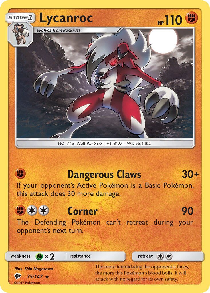 Lycanroc - 75/147 - EN