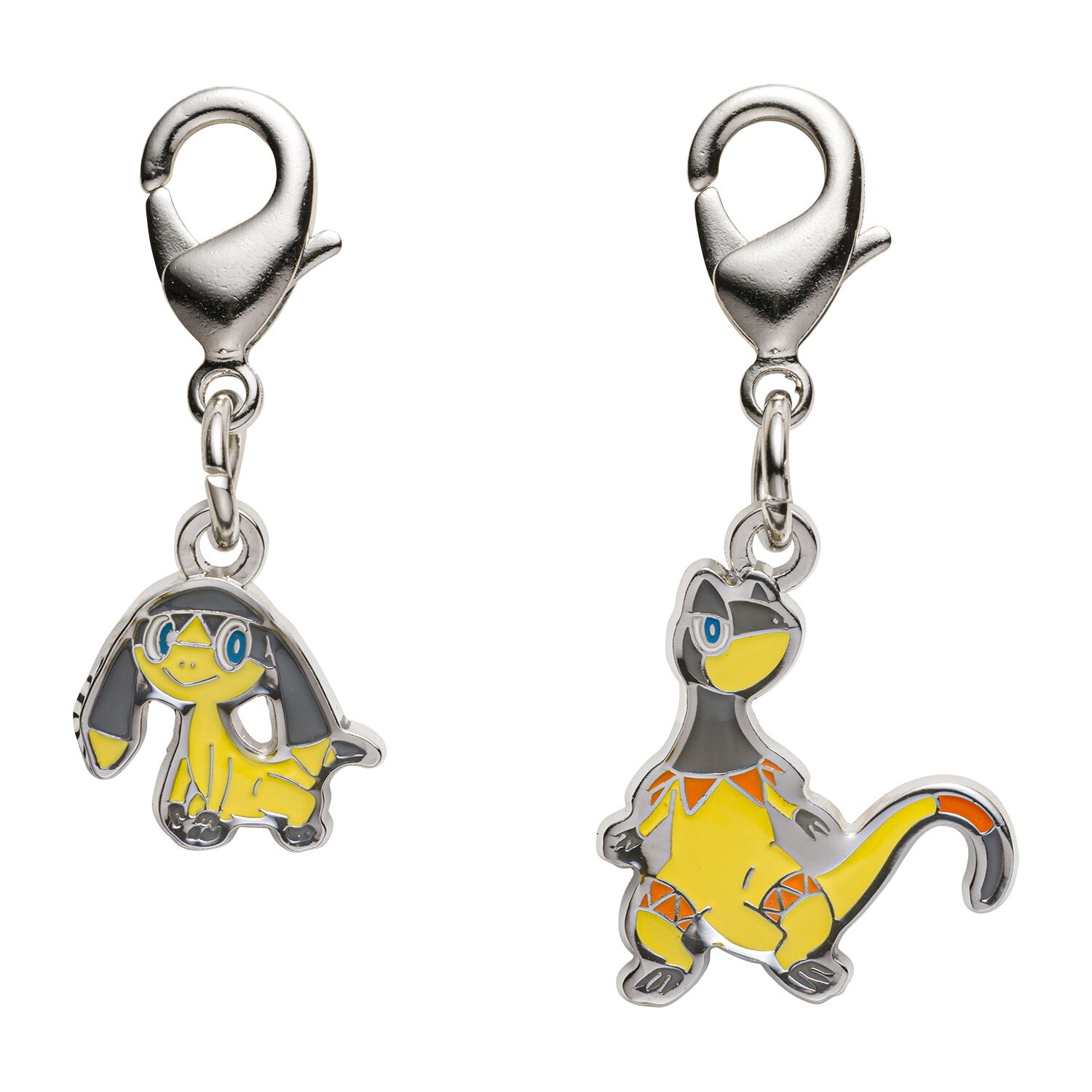 Pokemon Center - Helioptile, Heliolisk Schlüsselanhänger - 2 Stück Pokemon Center - Helioptile, Heliolisk Schlüsselanhänger - 2 Stück