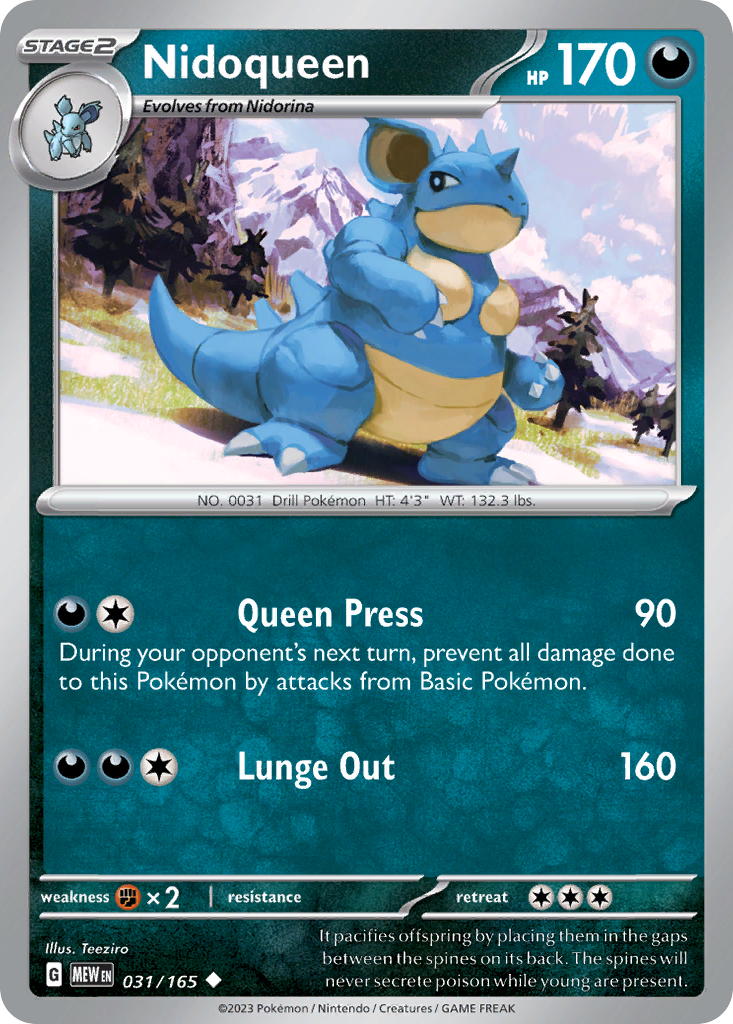 Nidoqueen - 031/207 - EN