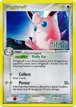 Wigglytuff - 13/100 - Reverse Holo - EN Wigglytuff - 13/100 - Reverse Holo - EN