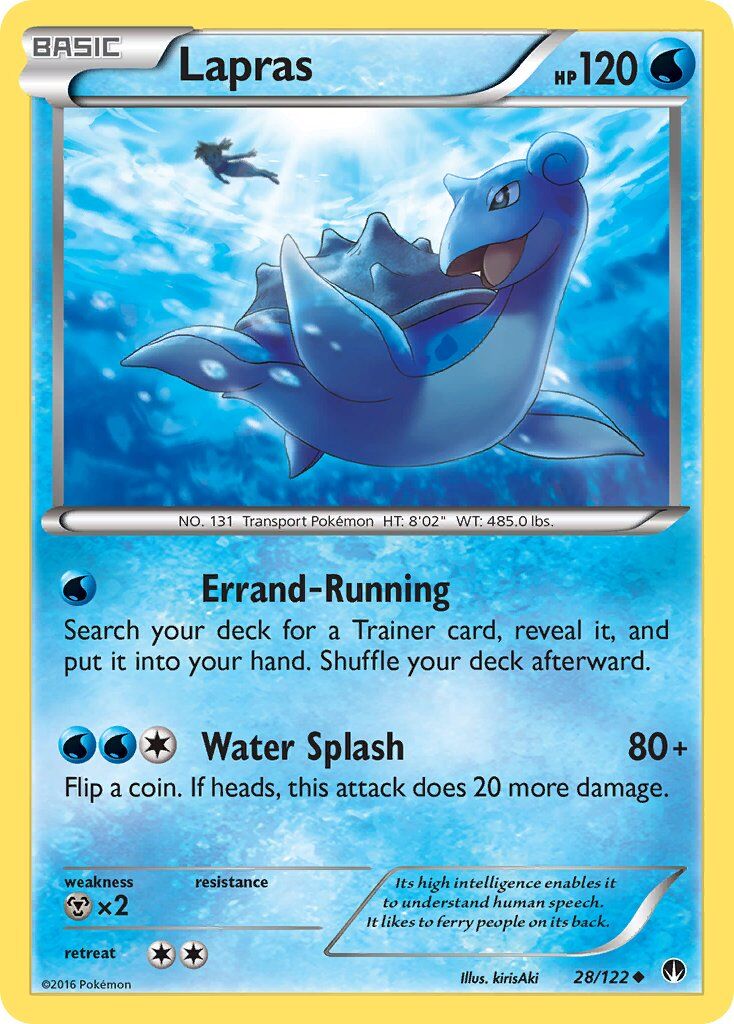 Lapras - 28/122 - EN