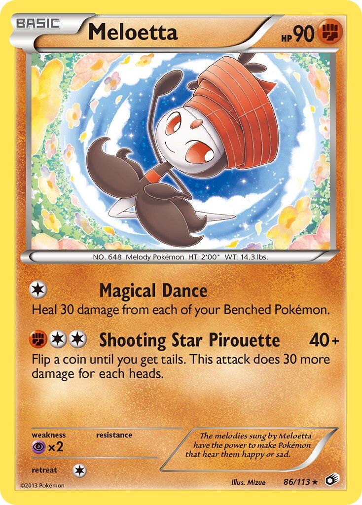 Meloetta - 86/113 - EN Meloetta - 86/113 - EN