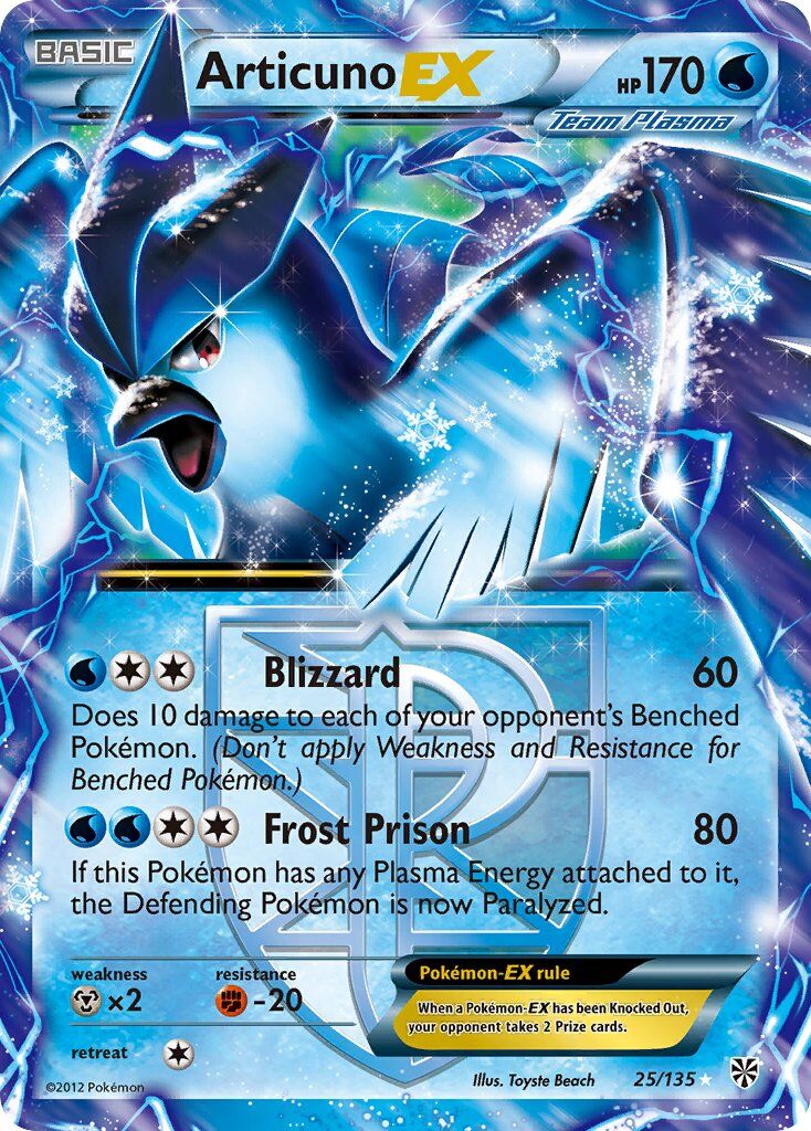 Articuno-EX - 25/135 - EN